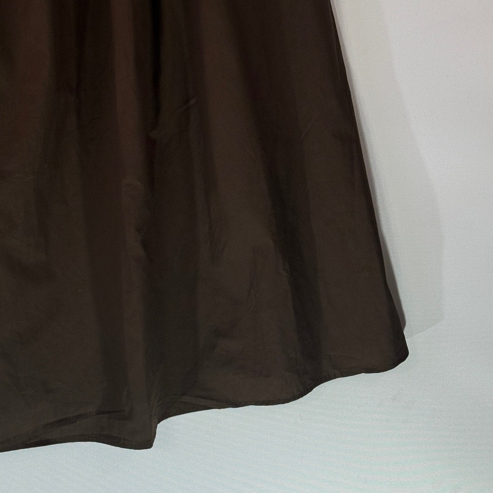 NEW Band Of The Free Womens Large Chocolate Brown Strapless Ruched Maxi Dress - Picture 3 of 9